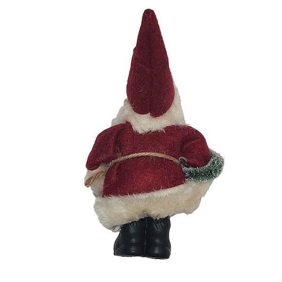 Old World Christmas Santa Claus Fur Coats Standing Ornament 5" Tall Plastic - Picture 3 of 11
